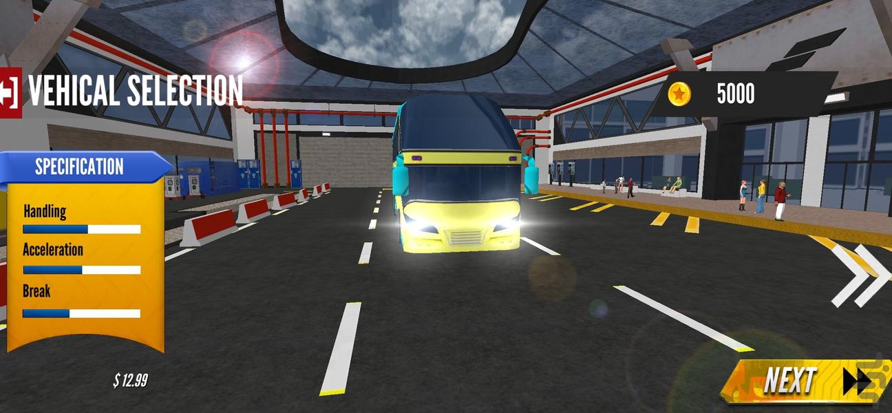 بازی اتوبوس سواری |رانندگی با اتوبوس - عکس بازی موبایلی اندروید