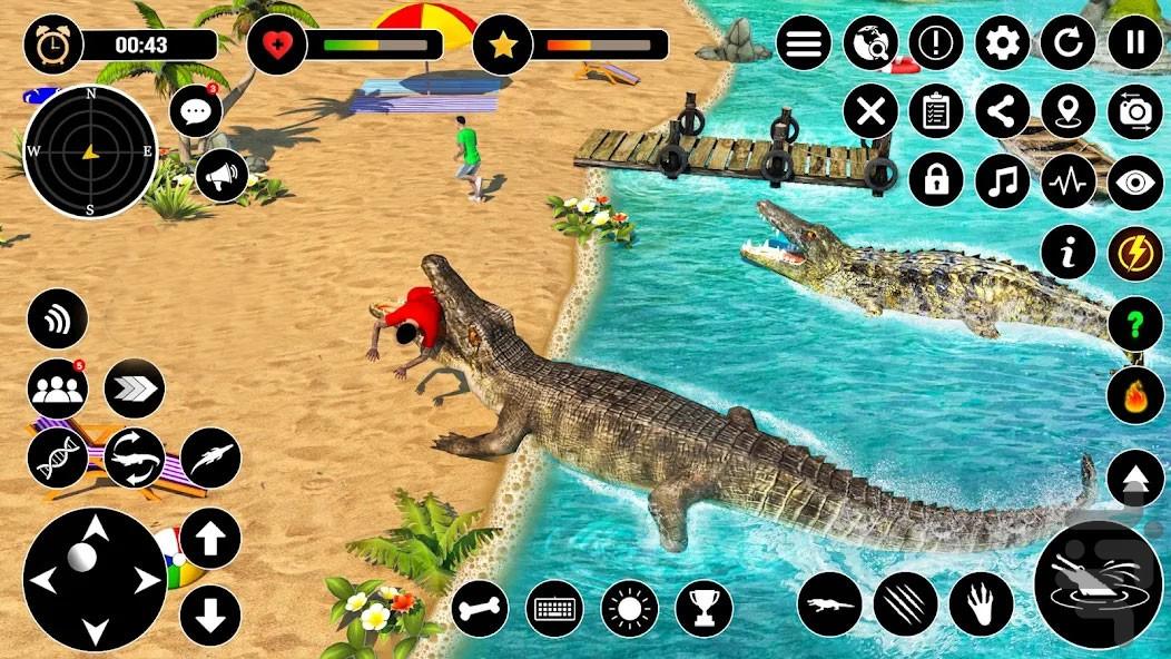 تمساح قاتل | بازی جدید - عکس بازی موبایلی اندروید