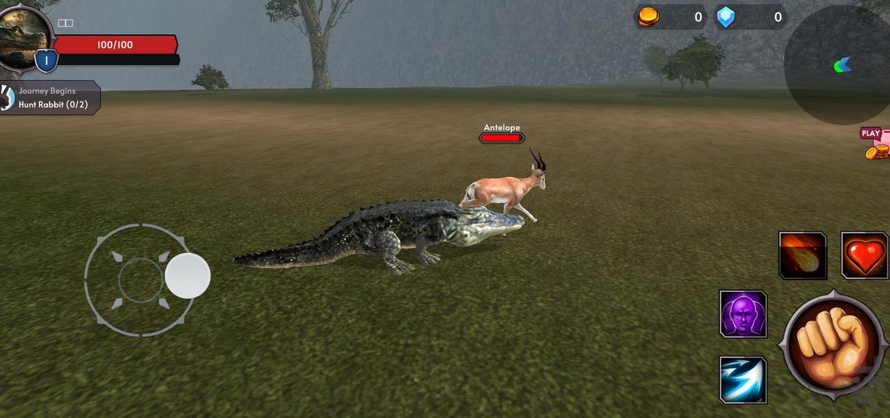 تمساح قاتل | بازی جدید - عکس بازی موبایلی اندروید