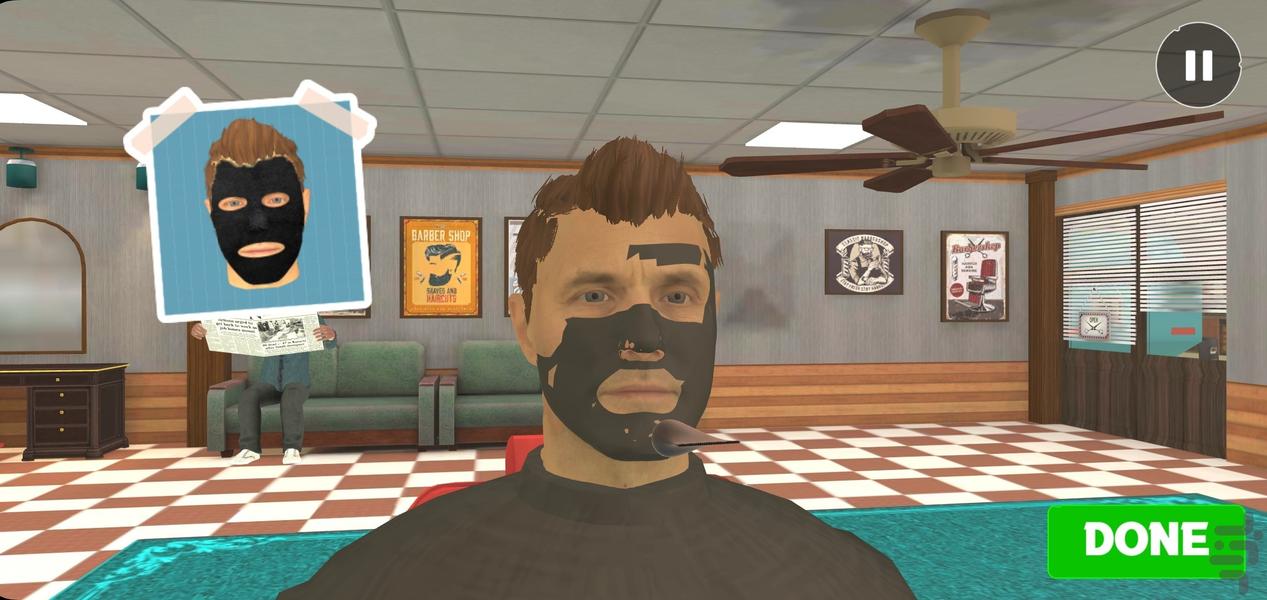 بازی جدید ارایشگاه پسرانه - Gameplay image of android game