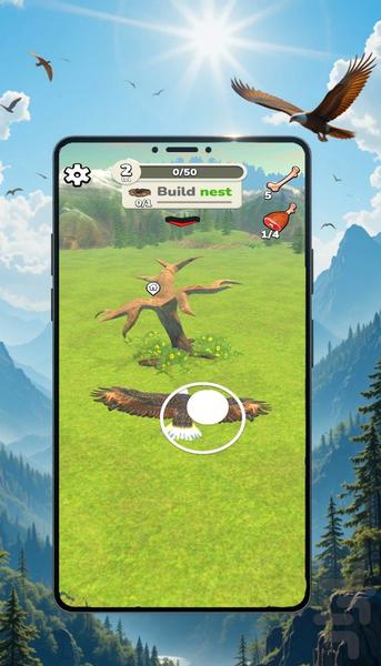 بازی عقاب جنگل | شکارچی آسمان - Gameplay image of android game