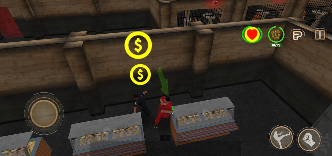 فرار از زندان | بازی جدید | دزد پلیس - عکس بازی موبایلی اندروید