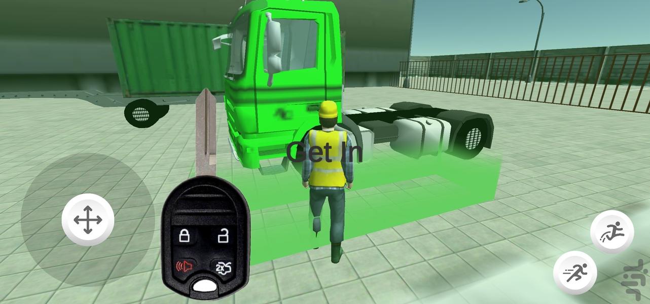 رانندگی با جرثقیل و بیل مکانیکی|جدید - Gameplay image of android game