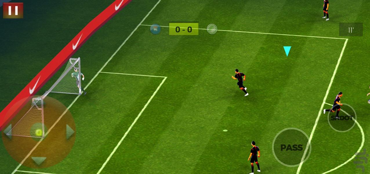 بازی فوتبال جام جهانی - Gameplay image of android game