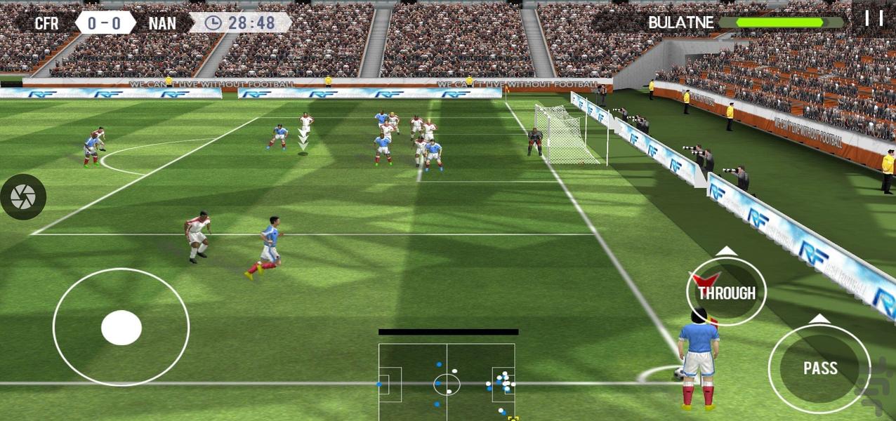 بازی فوتبال جام جهانی - Gameplay image of android game