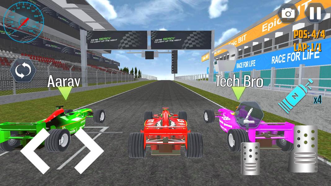 بازی ماشین مسابقه - Gameplay image of android game