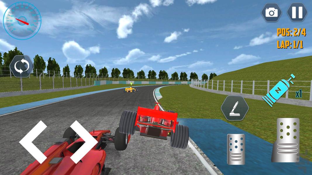 بازی ماشین مسابقه - Gameplay image of android game