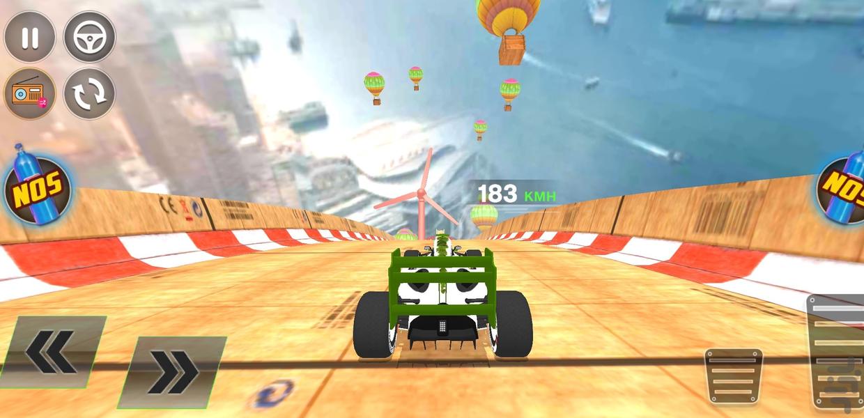 بازی ماشین مسابقه - Gameplay image of android game