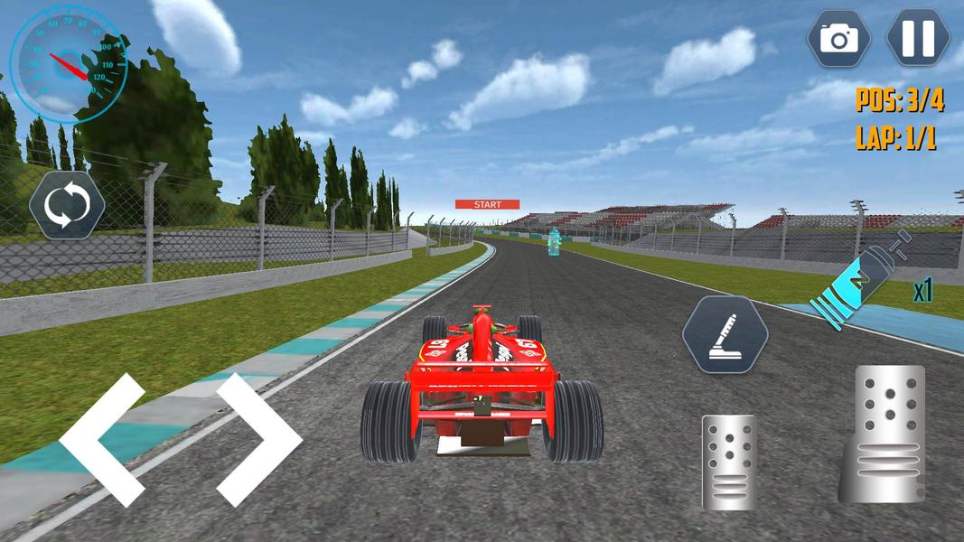 بازی ماشین مسابقه - Gameplay image of android game