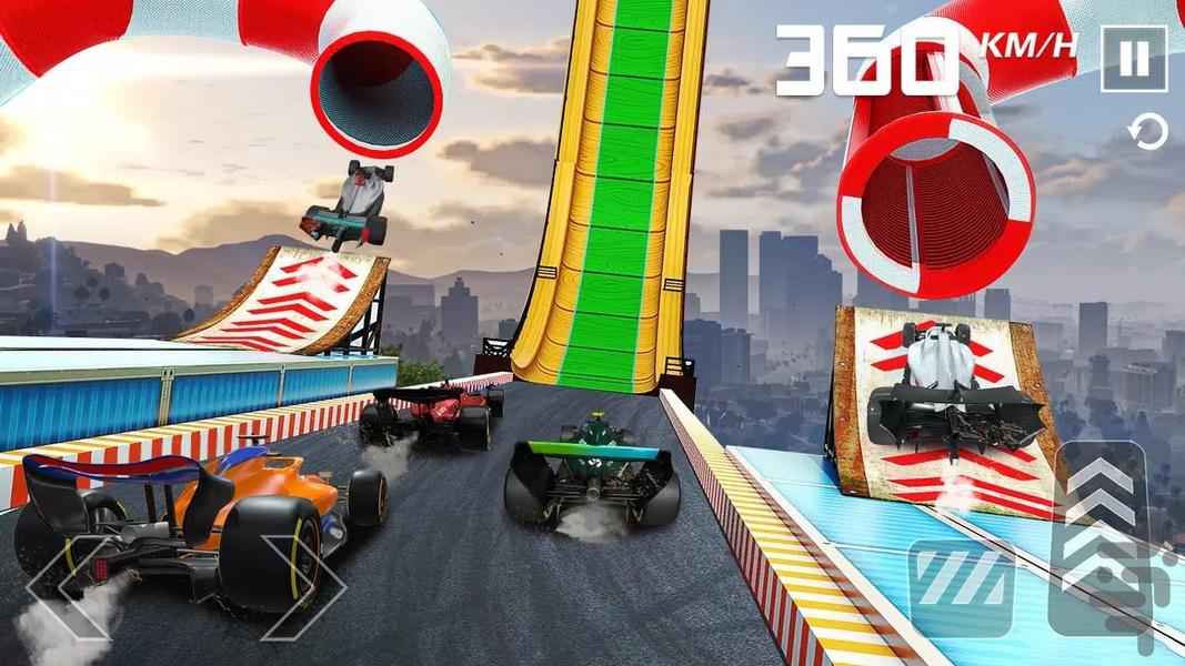 بازی ماشین مسابقه - Gameplay image of android game