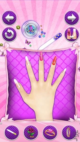 سالن تخصصی ناخن | بازی دخترانه - Gameplay image of android game