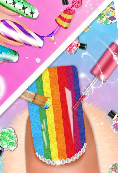 سالن تخصصی ناخن | بازی دخترانه - عکس بازی موبایلی اندروید