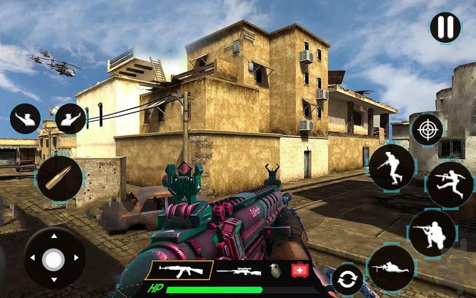 بازی تفنگی کانتر استریک - Gameplay image of android game