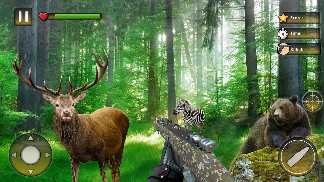 بازی شکار گوزن | بازی تفنگی - عکس بازی موبایلی اندروید