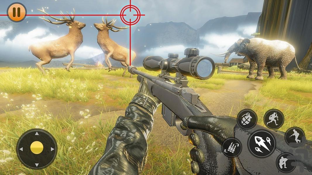 بازی تفنگی شکار - Gameplay image of android game