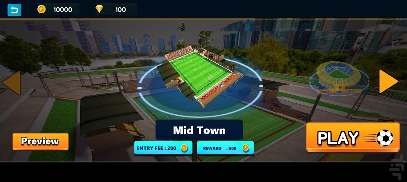 بازی فوتبال لیگ برتر | جدید - عکس بازی موبایلی اندروید