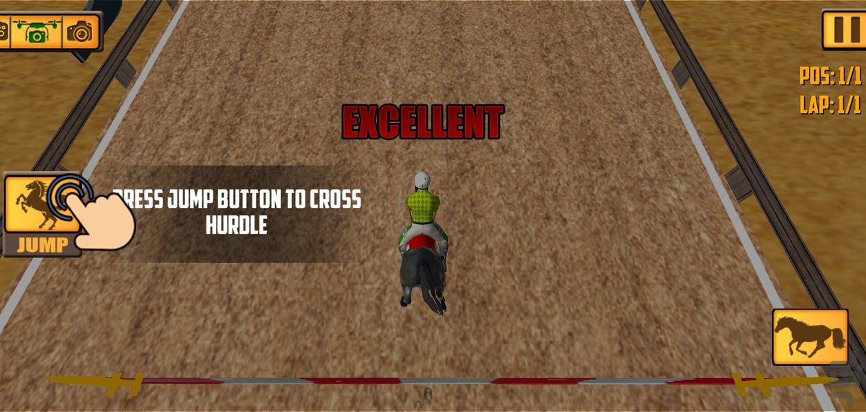 بازی مسابقات اسب سواری | بازی جدید - عکس بازی موبایلی اندروید