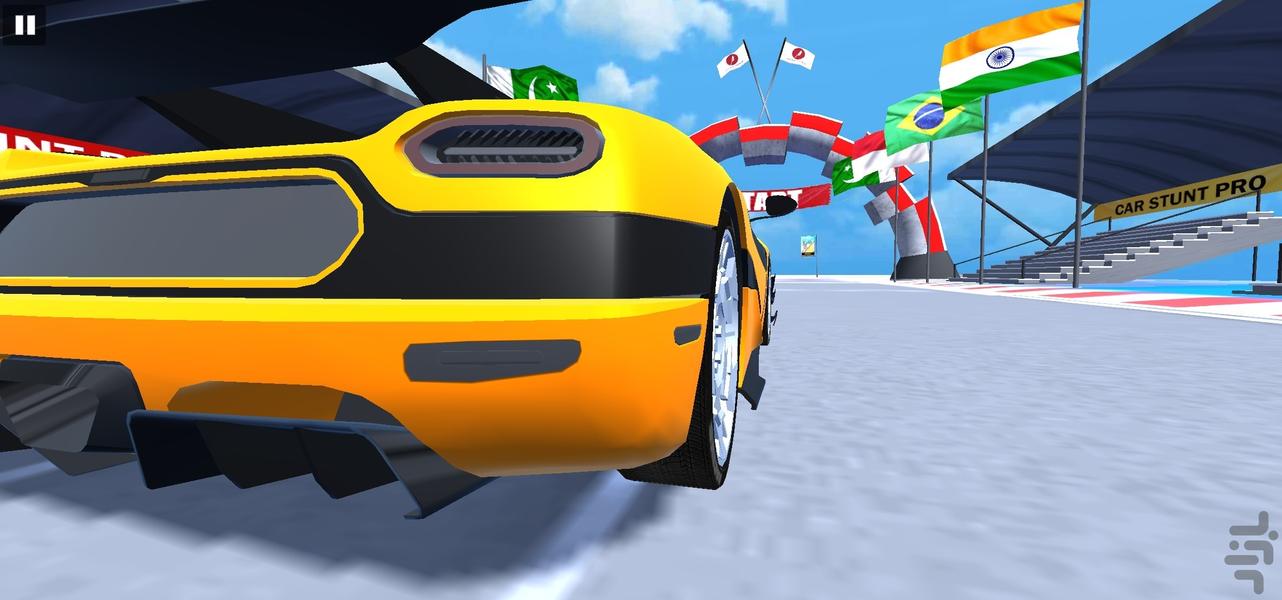 بازی ماشین اسپرت - Gameplay image of android game