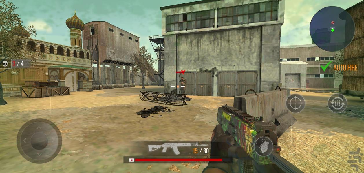 بازی تفنگی عملیات ویژه - Gameplay image of android game