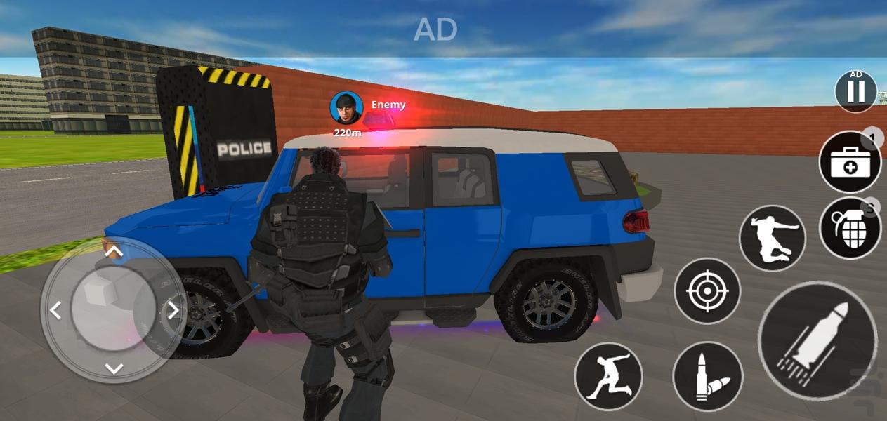 ماموریت های پلیسی | بازی دزد و پلیس - Gameplay image of android game