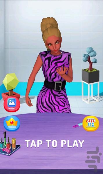ناخن بازی - Gameplay image of android game