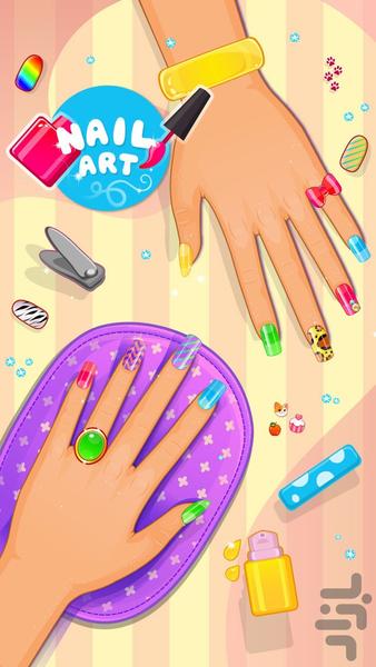 سالن ناخن زیبایی | بازی جدید - Gameplay image of android game