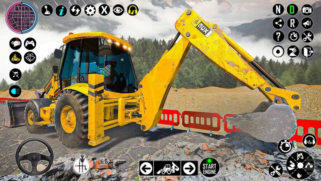 تراکتور سواری | بازی جدید ساخت و ساز - عکس بازی موبایلی اندروید