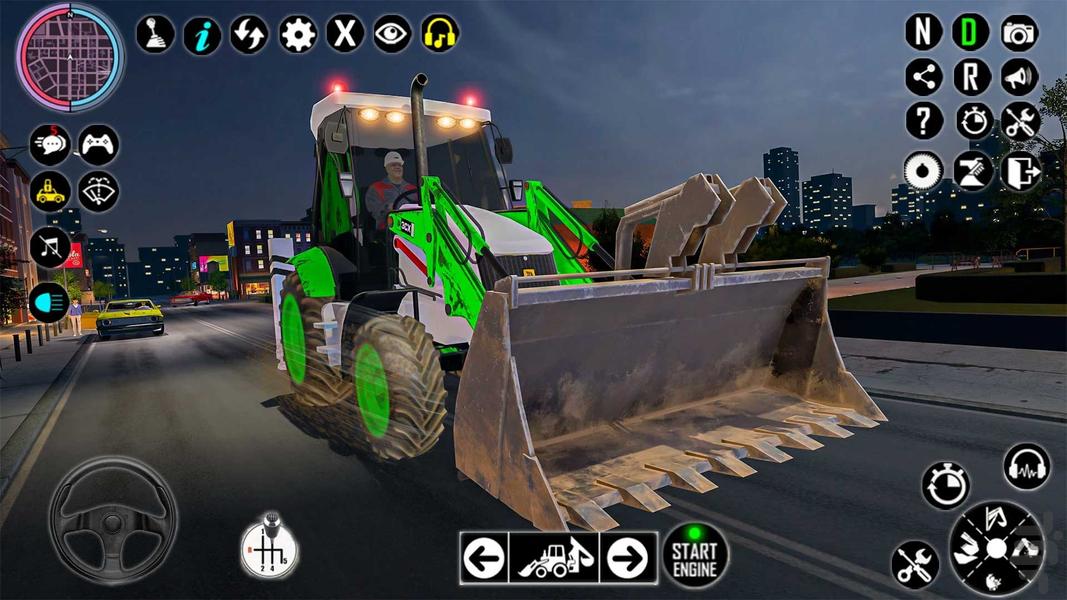 تراکتور سواری | بازی جدید ساخت و ساز - عکس بازی موبایلی اندروید