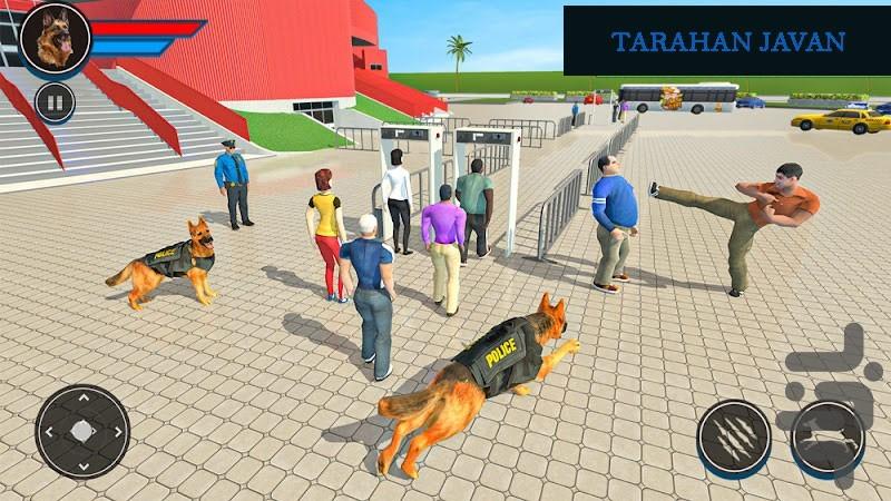 بازی سگ پلیس - Gameplay image of android game