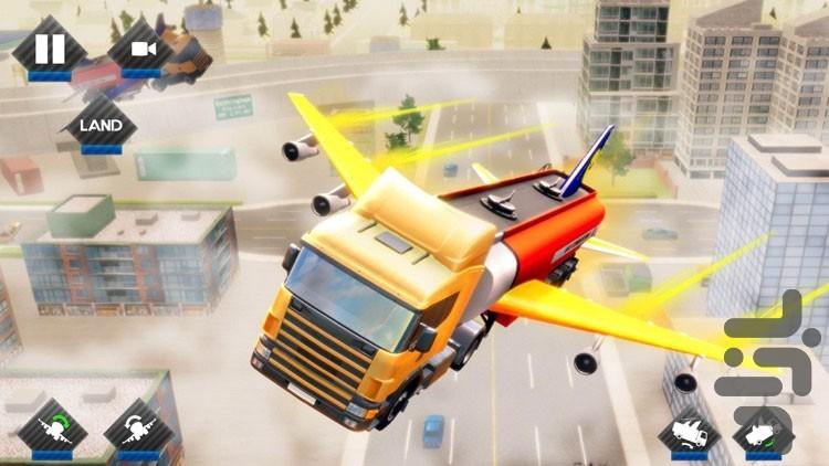 بازی ماشین حمل سوخت پرنده - Gameplay image of android game