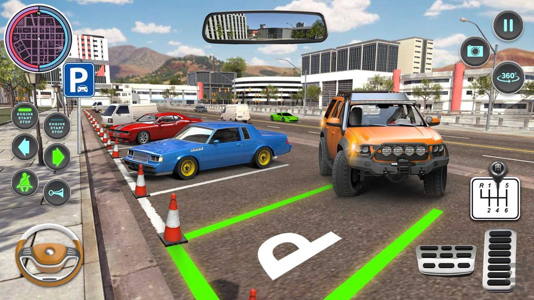 بازی پارکینگ ماشین - Gameplay image of android game