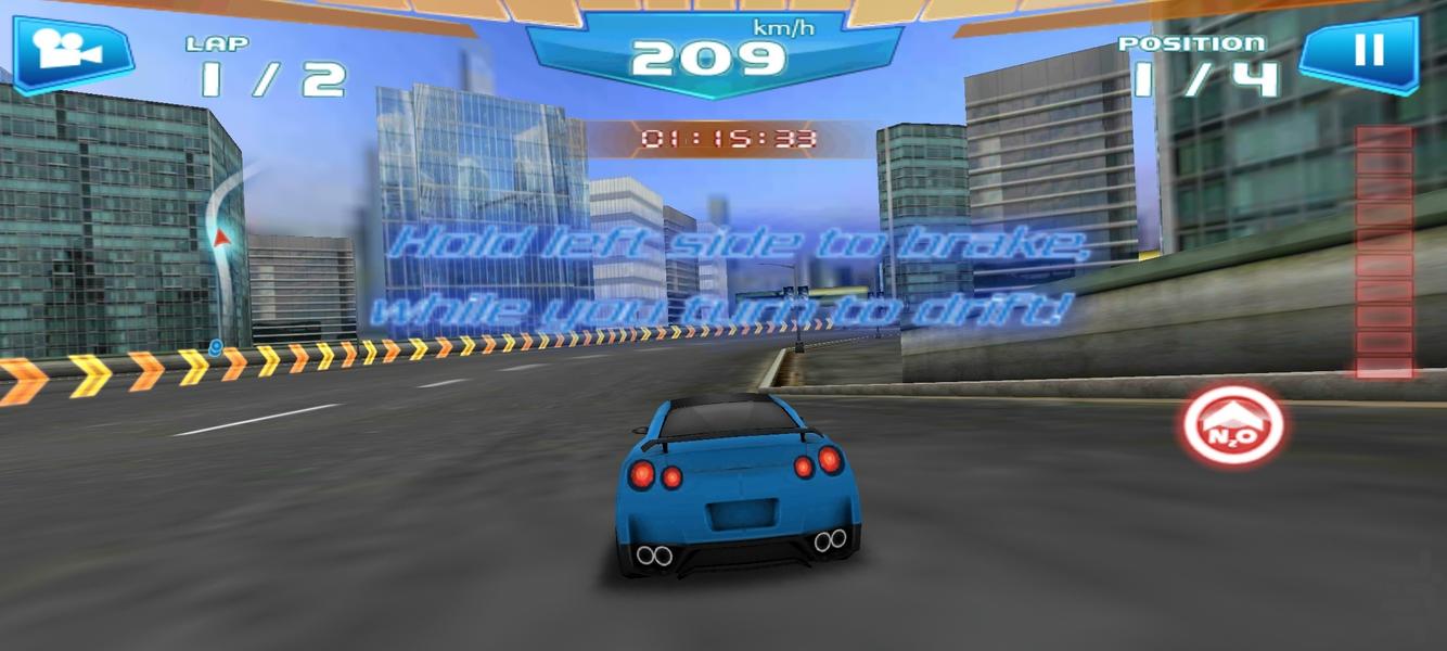 بازی ماشین مسابقه - Gameplay image of android game