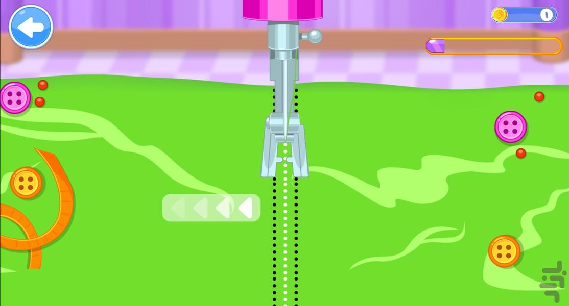 بازی دخترانه خیاطی - عکس بازی موبایلی اندروید