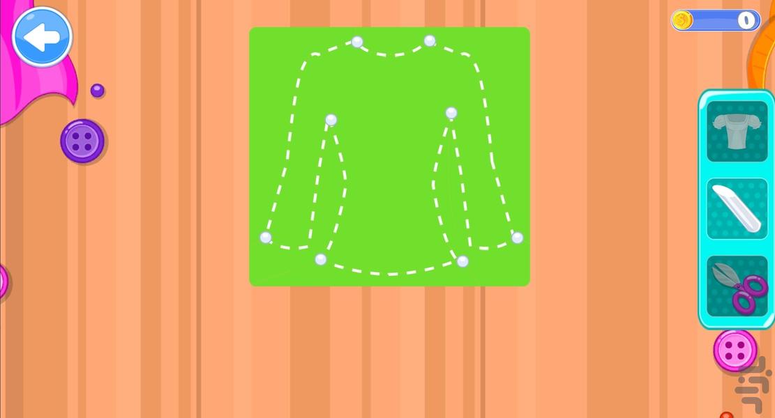 بازی دخترانه خیاطی - عکس بازی موبایلی اندروید