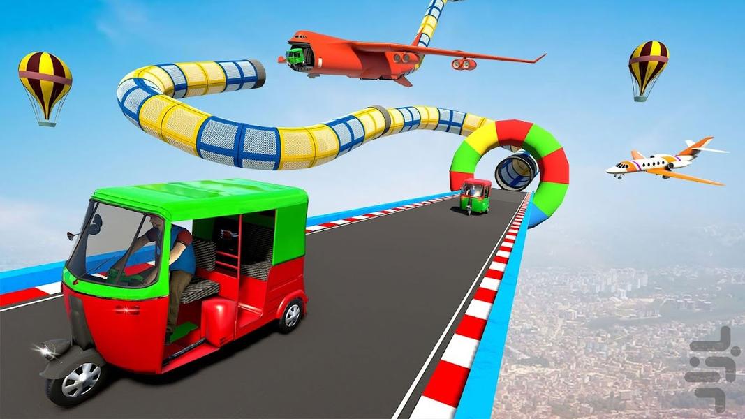 بازی موتور سه چرخ - عکس بازی موبایلی اندروید