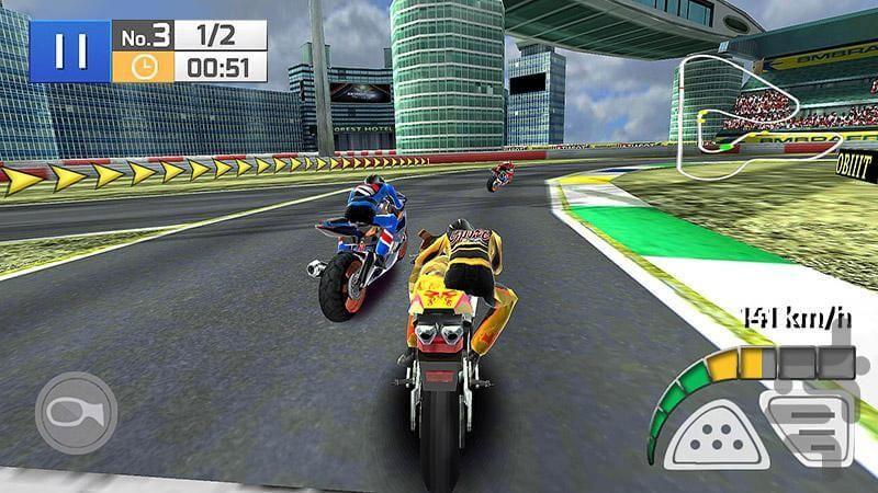 بازی جدید موتور سواری - Gameplay image of android game