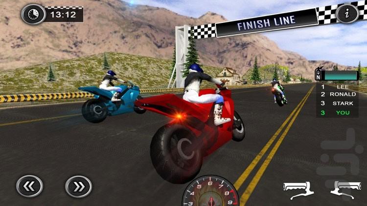 بازی موتور سواری - Gameplay image of android game