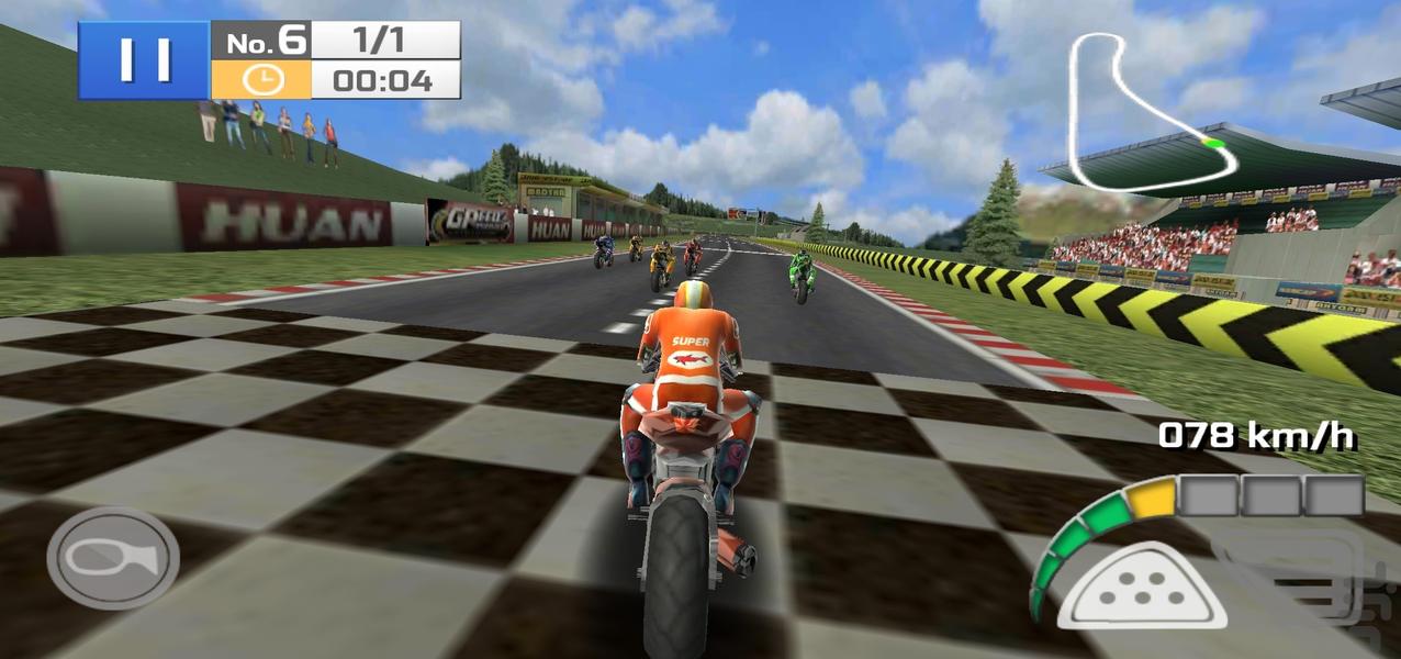 بازی موتور سواری - Gameplay image of android game