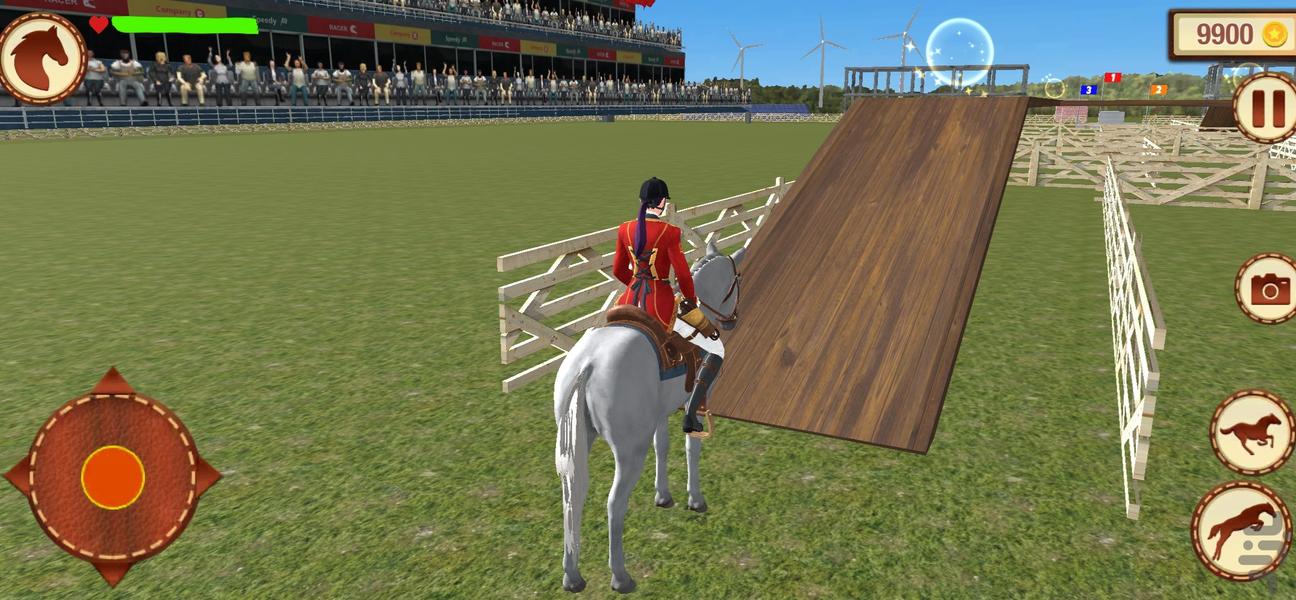 بازی اسب سواری - Gameplay image of android game