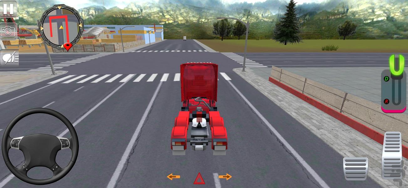 بازی کامیون و جاده | کامیون سواری - Gameplay image of android game