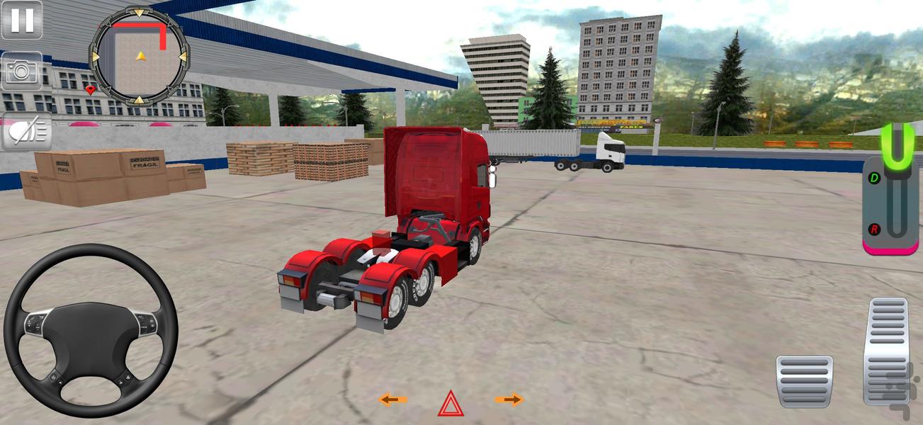 بازی کامیون و جاده | کامیون سواری - Gameplay image of android game