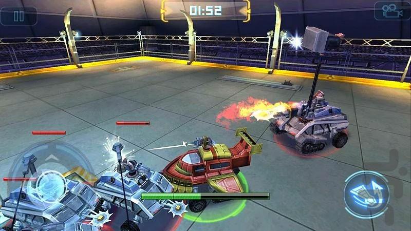 بازی جنگی ربات ها - Gameplay image of android game