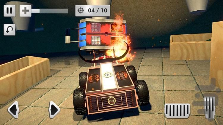بازی جنگ ربات ها | بازی جنگی - Gameplay image of android game