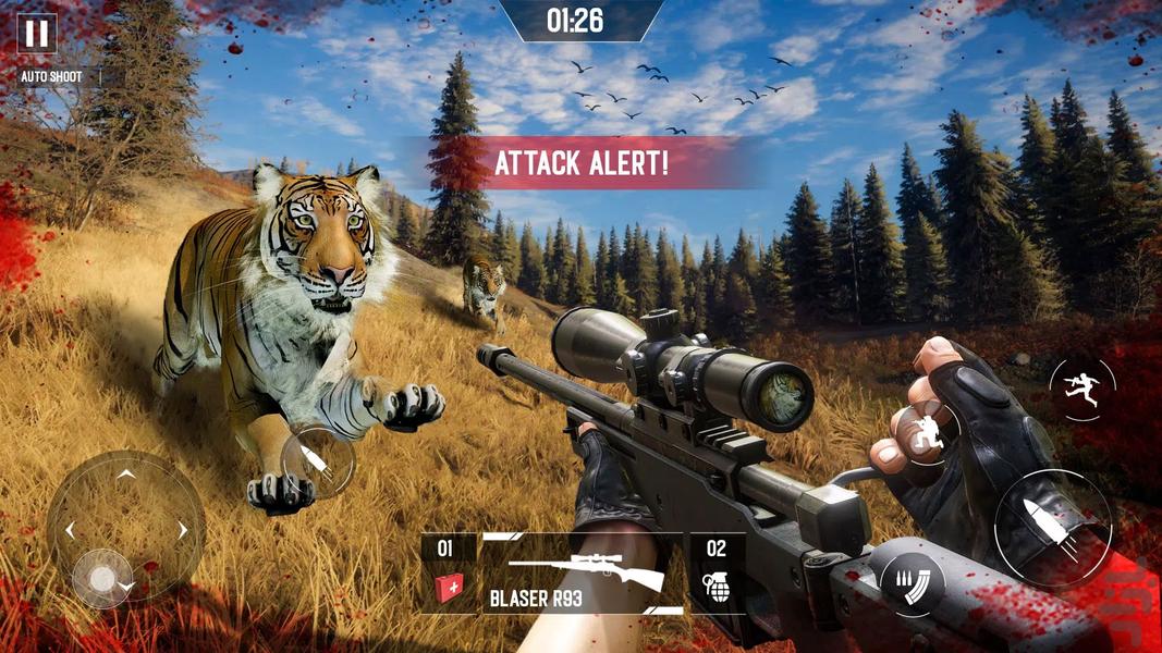 بازی سافاری | شکار حیوانات - عکس بازی موبایلی اندروید