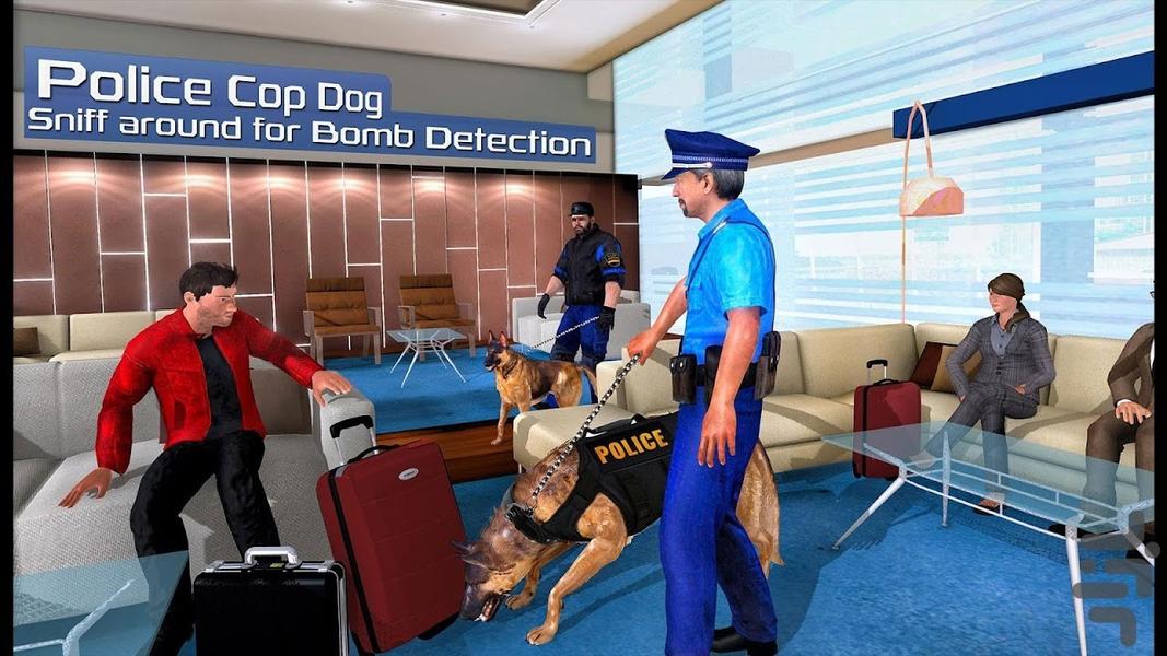 بازی سگ پلیس - Gameplay image of android game