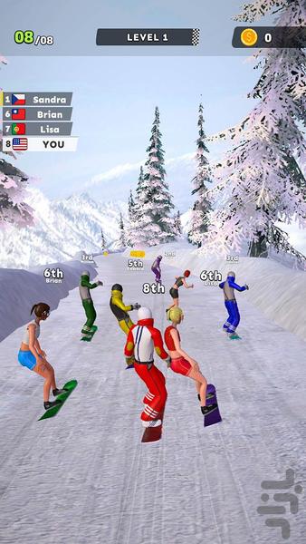 بازی اسکیت سواری - Gameplay image of android game