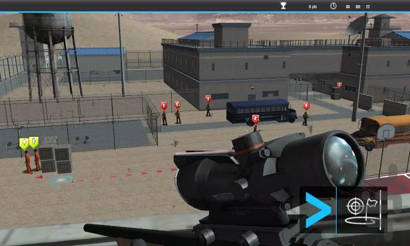 بازی تک تیرانداز در زندان | جدید - Gameplay image of android game