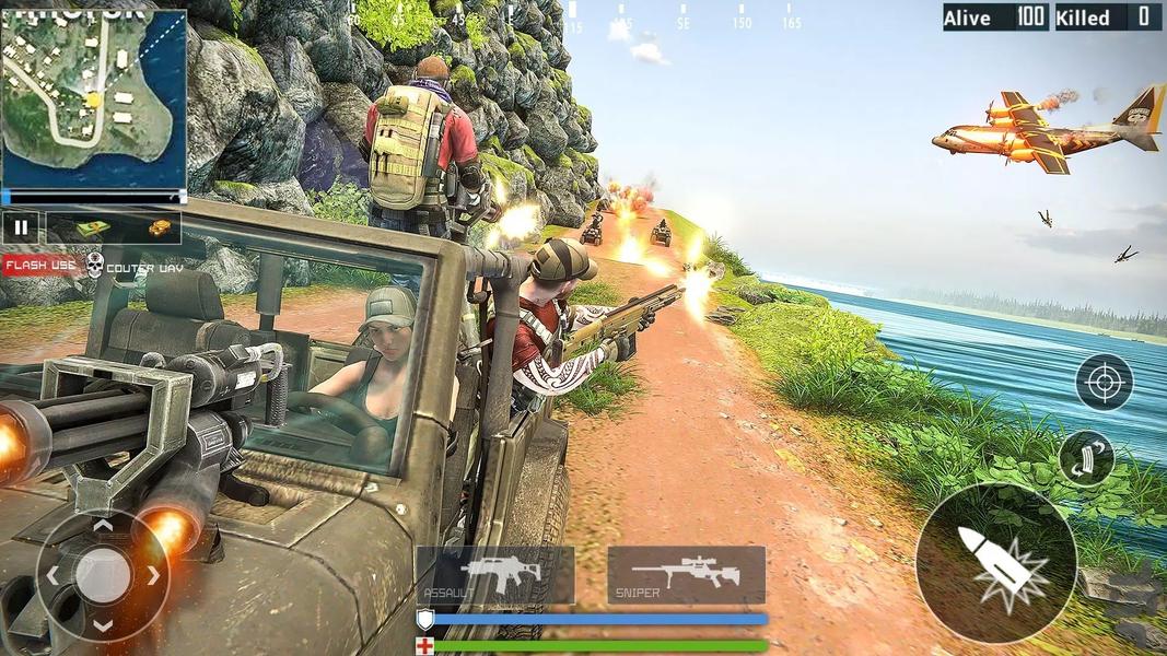 بازی تفنگی نیروی ویژه - Gameplay image of android game
