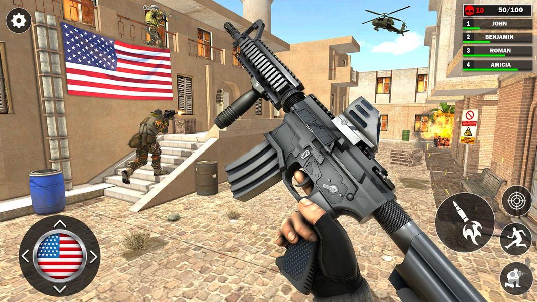 عملیات ویژه | بازی جنگی تفنگی - Gameplay image of android game
