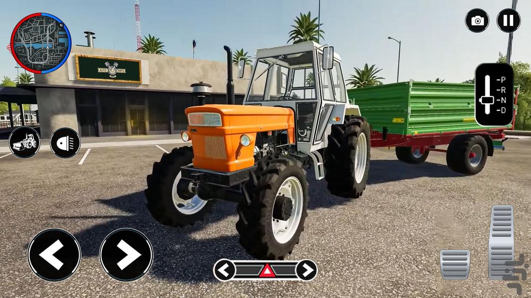 بازی ماشین کشاورزی - Gameplay image of android game